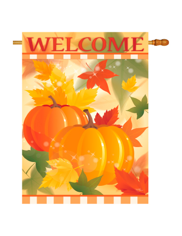 Welcome Fall Pumpkins