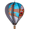 Santa Reindeer Sleigh Air Balloon Spinner