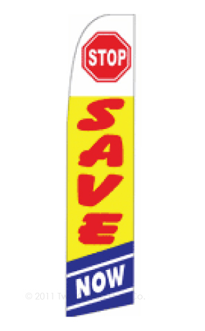 2.5'x11.5' Stop Save Now