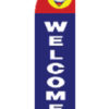 2.5'x11.5' Welcome Blue Color