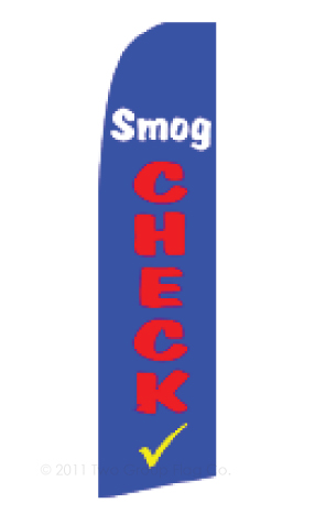2.5'x11.5' Smog Check