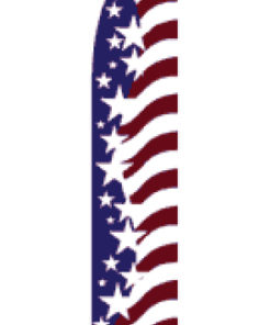 2.5'x11.5' USA Star Spangled