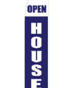 2.5'x11.5' Open House Blue Color