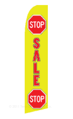2.5'x11.5' Stop Sale