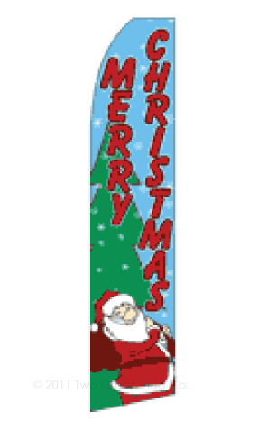 2.5'x11.5' Merry Christmas