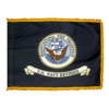 U.S. Navy Retired 3 ft. X 4 ft. Colonial Nyl-Glo Flag with Fringe