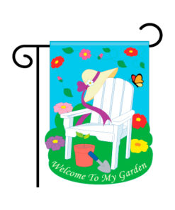 My Garden Garden Flag