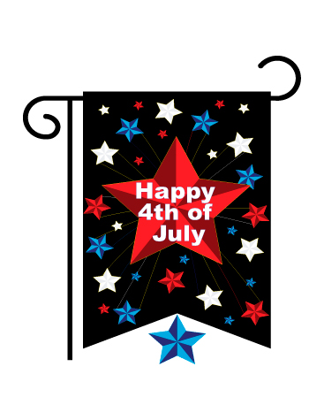 Night Fest Garden Flag