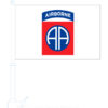82nd Airborne Car Flag