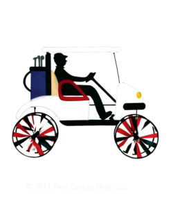 Golf Cart Wind Wheel