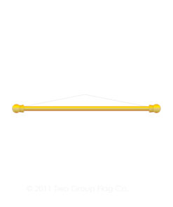 32" Banner Dowel With String