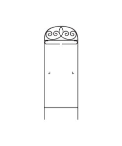 Garden Flag Holder 17"x44"