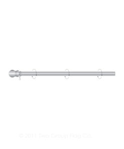 57" Deluxe Smooth Spinning Aluminum Pole