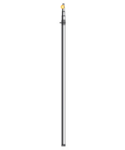 Sail Banner Pole 5 Sec. Adj. Aluminum Pole 46" Extended 197"