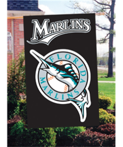 44"x28" MARLINS Applique Banner