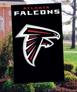 44"x28" Falcons Applique Banner