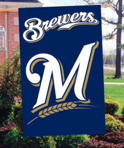 44"x28" BREWERS Applique Banner