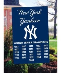 44"x28" YANKEES 26 Champ Applique Banner