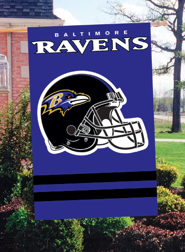 44"x28" Ravens Applique Banner