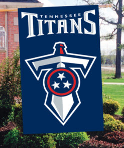 44"x28" Titans Applique Banner