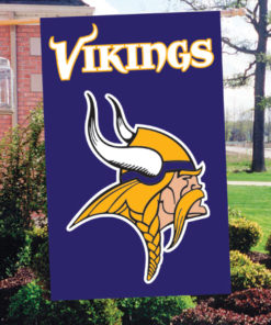 44"x28" Vikings Applique Banner