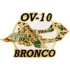 North American Rockwell OV-10 Bronco Pin