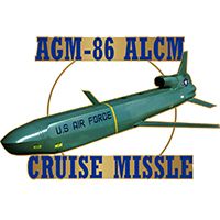ALCM-A USAF Cruise Missle Lapal Pin