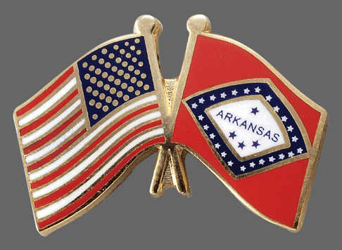 Arkansas Friendship Pins