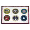 Armed Forces 6 Branch 8'x12' Printed Nylon Flag, 8' x 12' Armed Forces Flag Nylon