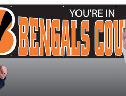 8'x2' Bengals Applique Banner