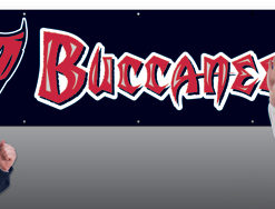 Buccaneers 8'x2' Applique Banner