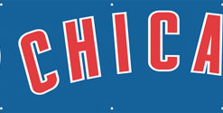 8'x2' CUBS Banner