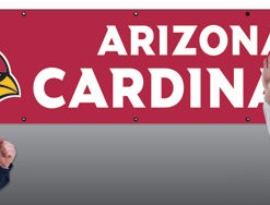 8'x2' Cardinals Applique Banner