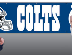 8'x2' Colts Applique Banner