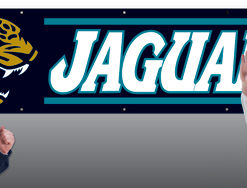 8'x2' Jaguars Applique Banner