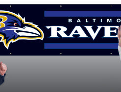 8'x2' Ravens Applique Banner