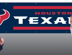 8'x2' Texans Applique Banner