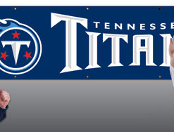 8'x2' Titans Applique Banner