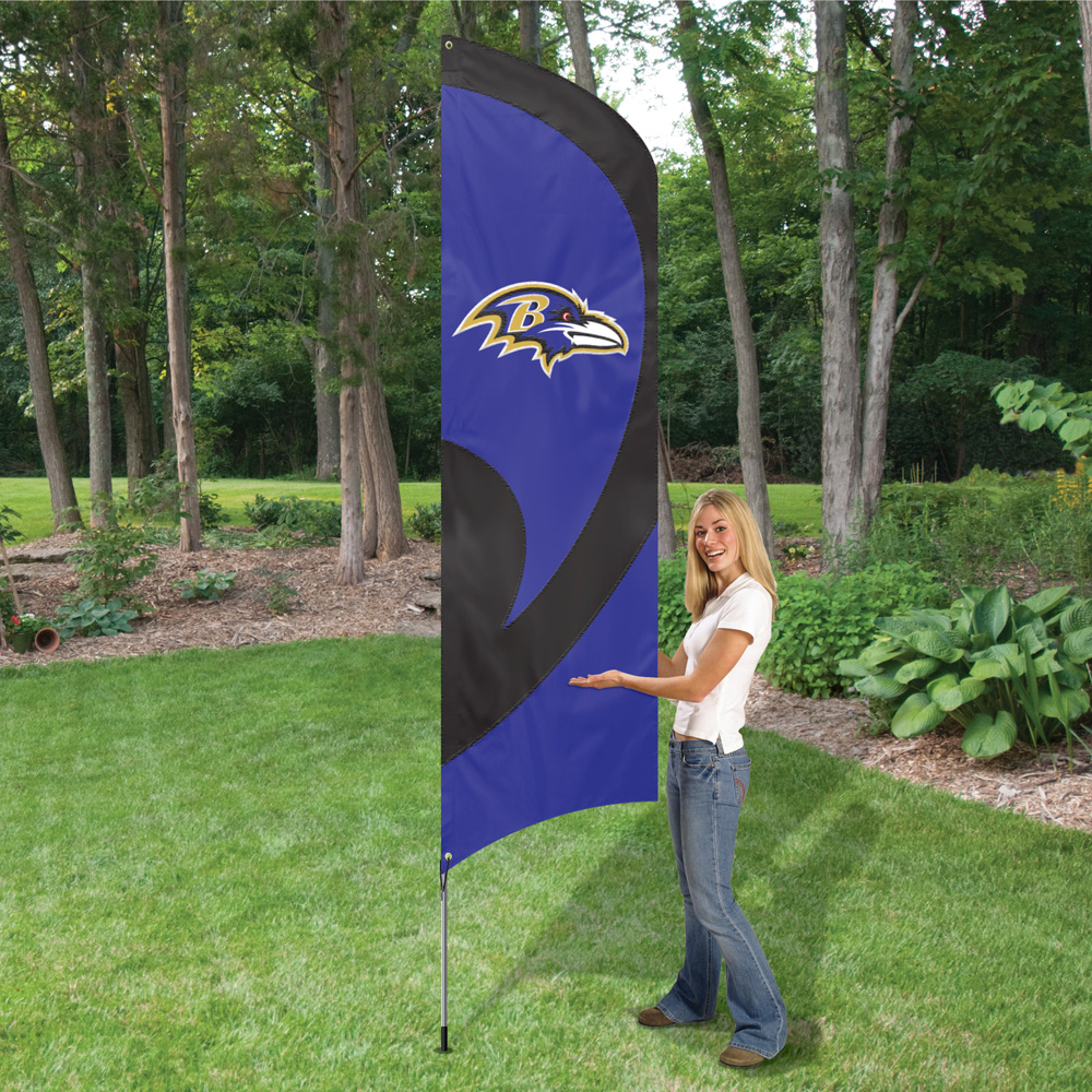Ravens Tall Flag 8.5'x2.5