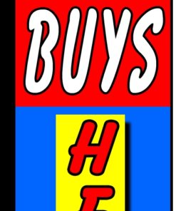 3' x 10' Best Buys Here Banner