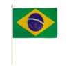 Brazil 12"X18" Poly Flag