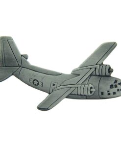 C 123 Provider Pewter 2 1/8" Military Pin