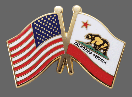 California Friendship Pins