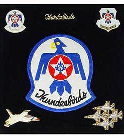 Thunderbirds Pin/Patch Gift Set