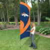 Denver Broncos Tall Team Flag Kit