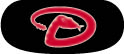 Diamondbacks Eye Black Strips per pack