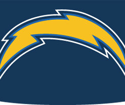 Chargers Eye Black Strips