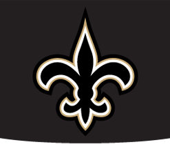 Saints Eye Black Strips