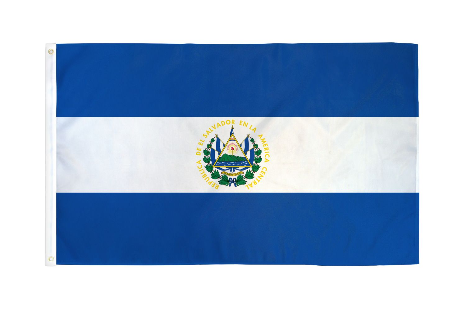 El Salvador 3x5' Poly Flag