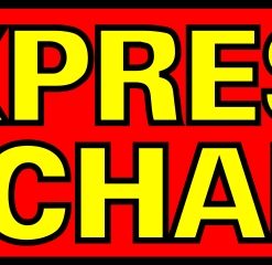 3' x 10' Express Oil Change Banner